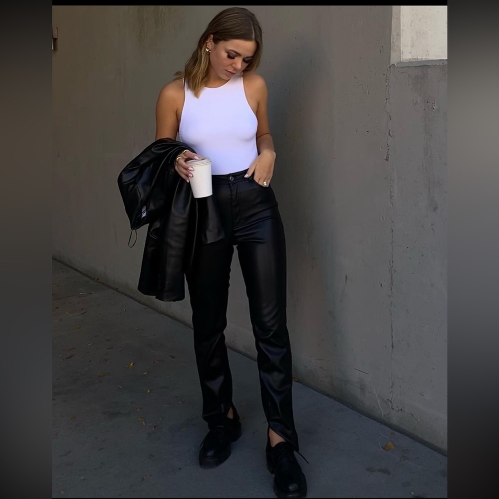Zara Leather pants